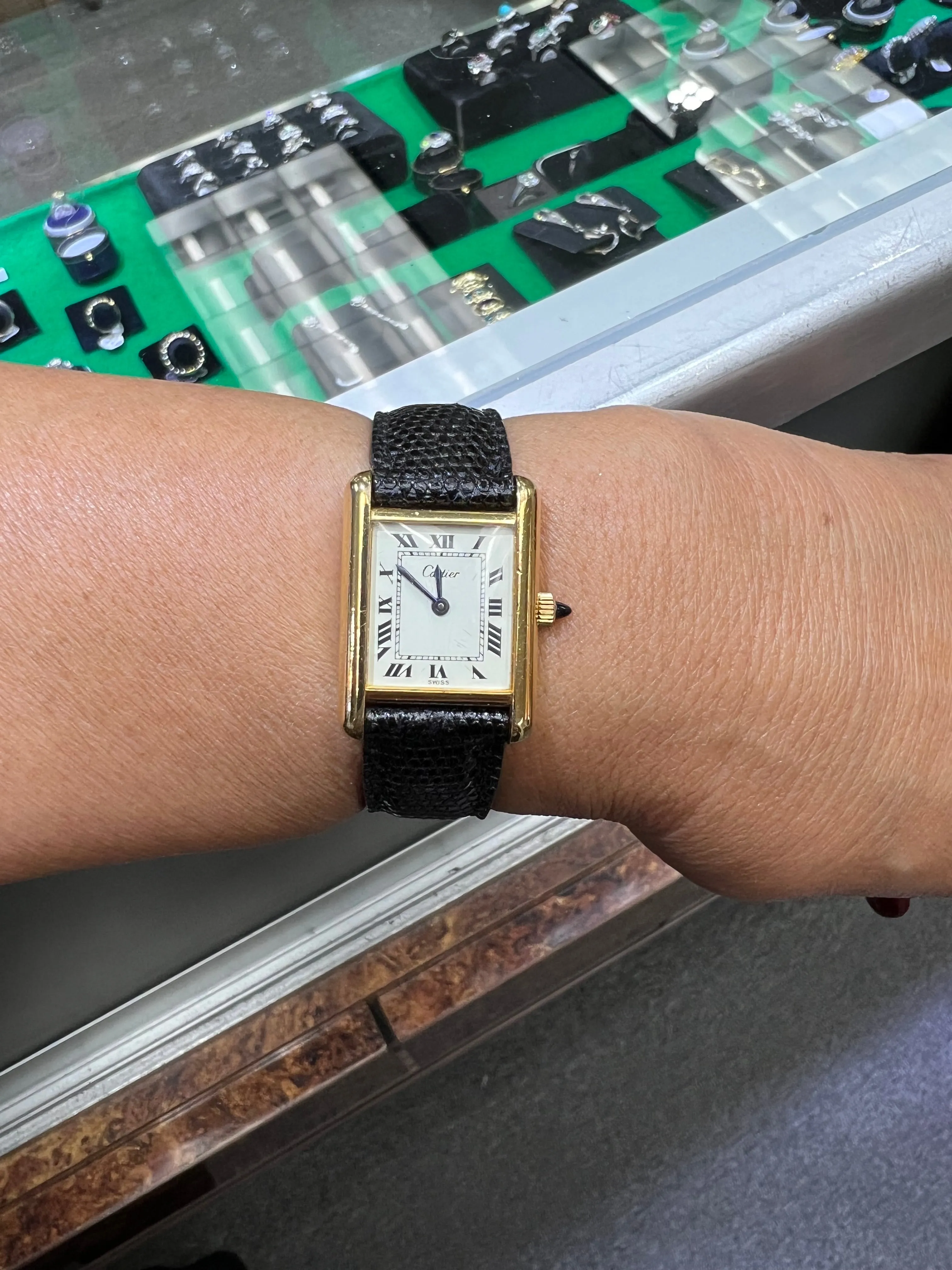 Cartier Ladies Tank Wristwatch