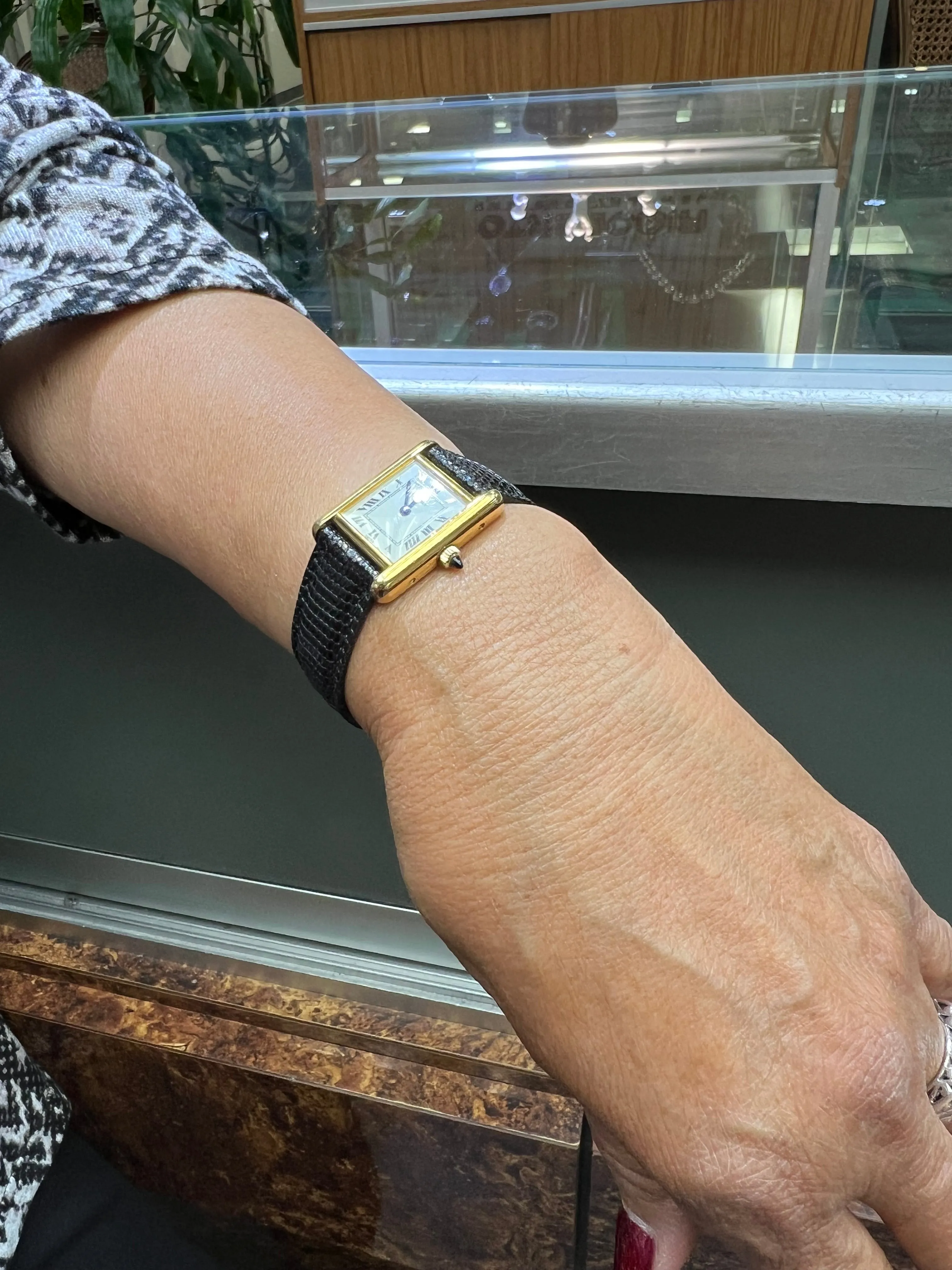 Cartier Ladies Tank Wristwatch