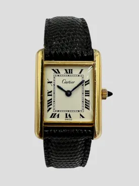 Cartier Ladies Tank Wristwatch