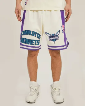 CHARLOTTE HORNETS CHAMPIONSHIP EVOLUTION DK 2.0 SHORT (EGGSHELL/PURPLE)