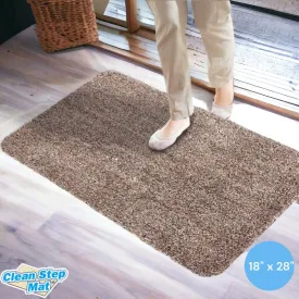 Clean Step Mat Doormat - Tan (18" x 28")