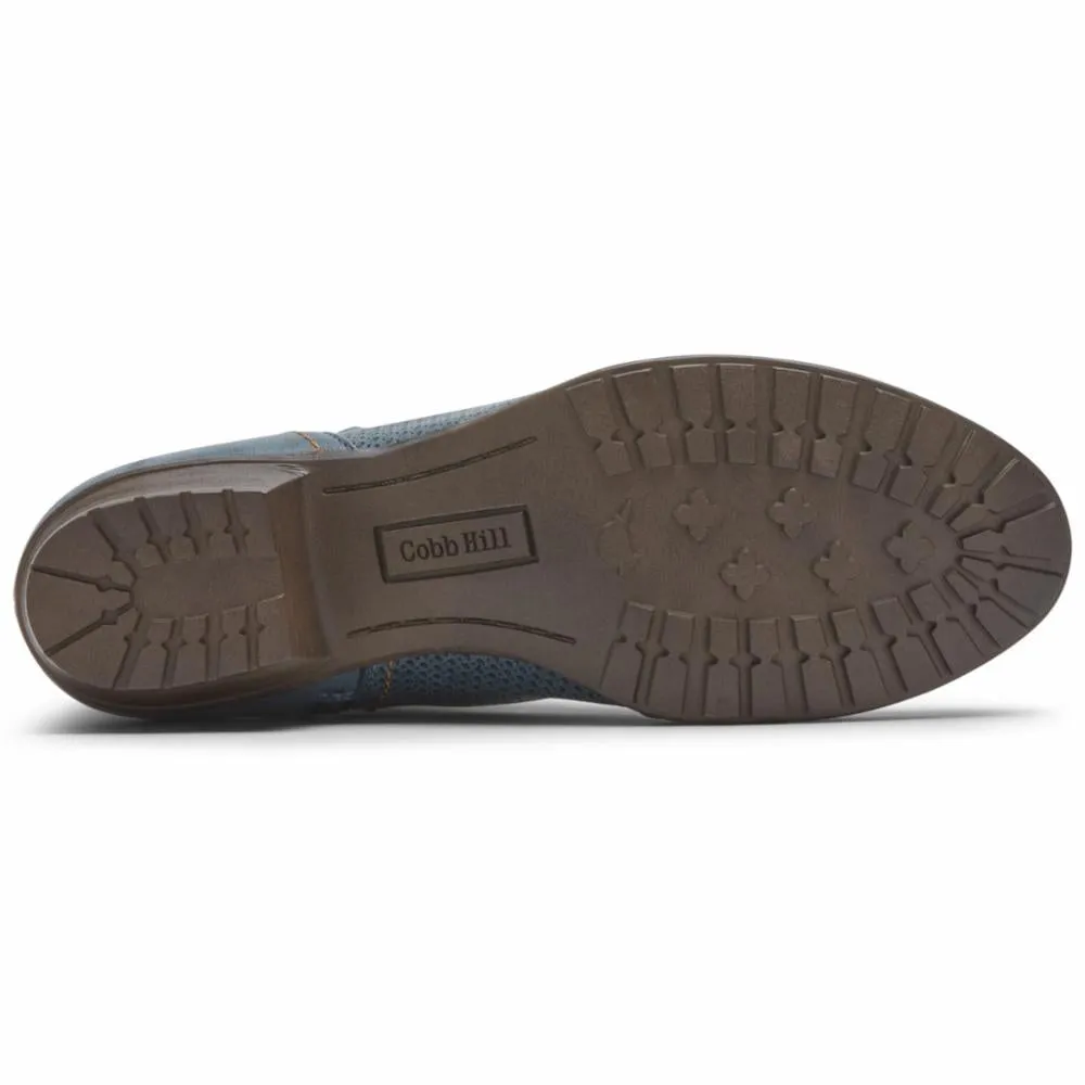 Cobb Hill GRATASHA V-CUT BOOT TEAL LEATHER
