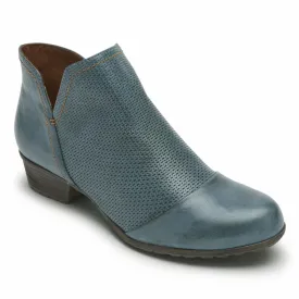 Cobb Hill GRATASHA V-CUT BOOT TEAL LEATHER