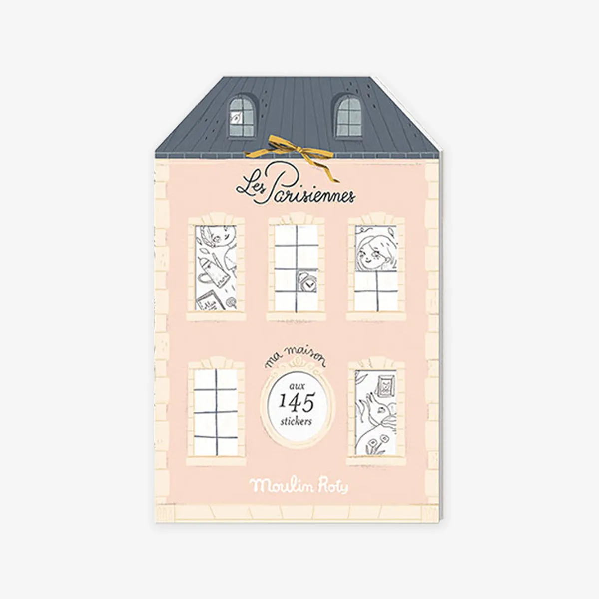 COLOURING & STICKER BOOK // HOUSE OF PARIS