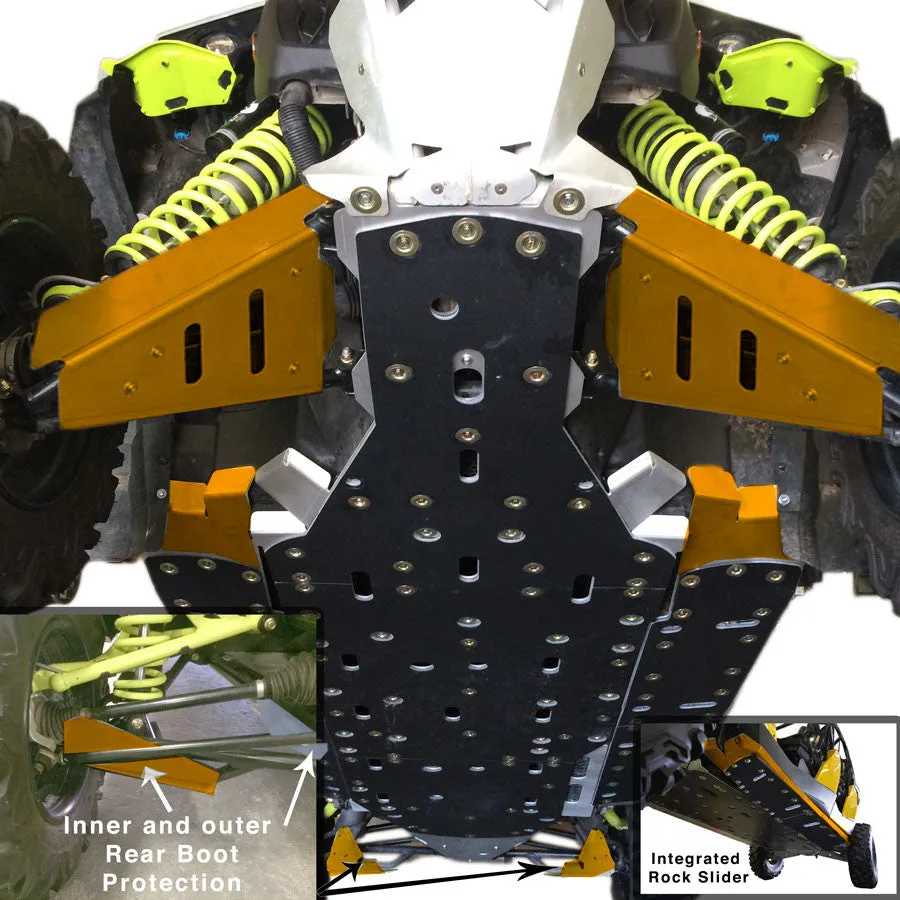 Complete Skid Plate Set  |  Can-Am Maverick MAX X-RS Turbo