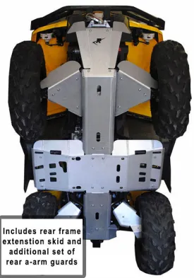 Complete Skid Plate Set  |  Can-Am Outlander Max 6x6 650/1000
