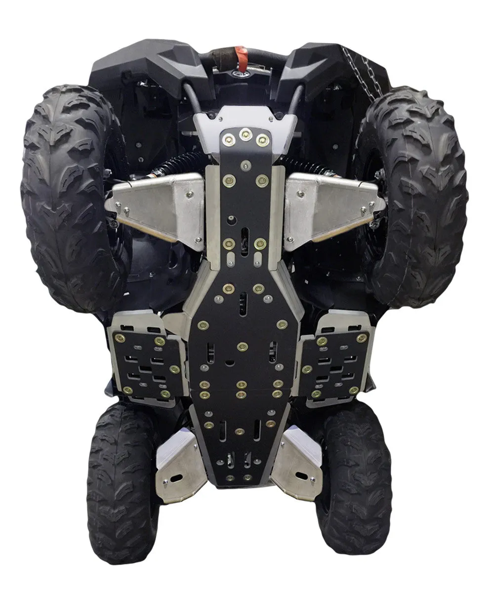 Complete Skid Plate Set  |  Yamaha Grizzly 550