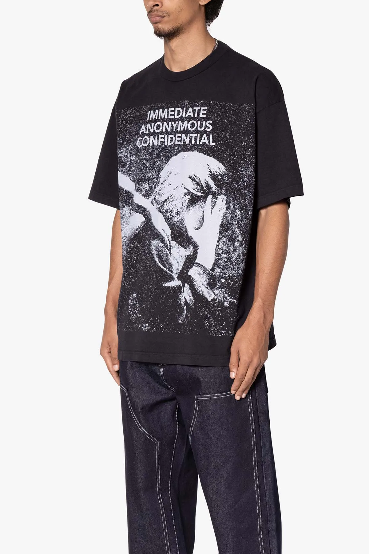 Confidential Tee - Washed Black