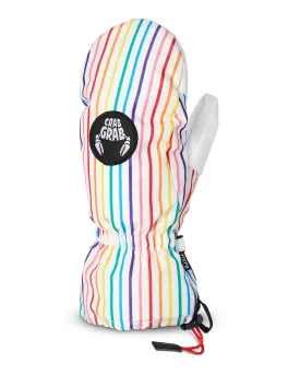 Crab Grab Cinch Youth Mitt Rainbow Stripe