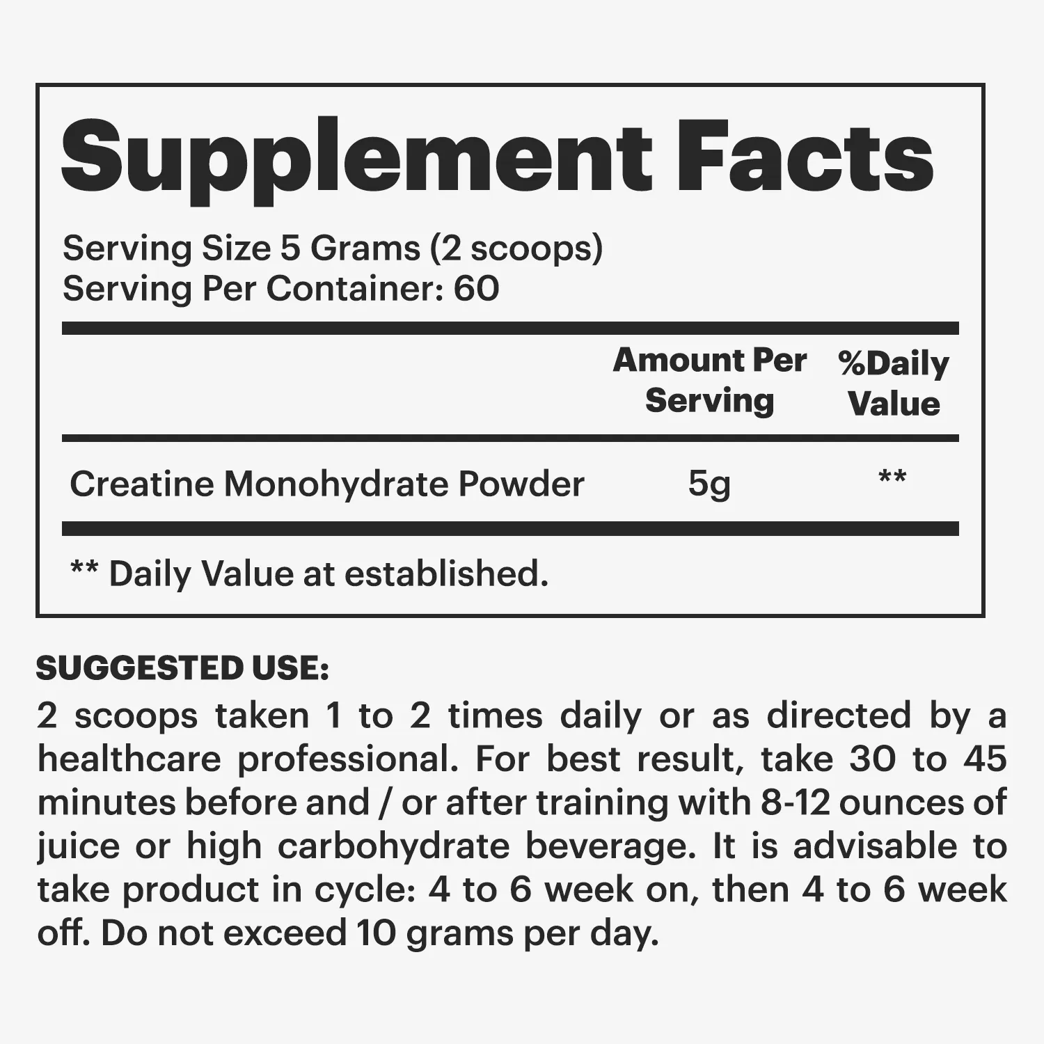 Creatine Powder (Pack of 6)