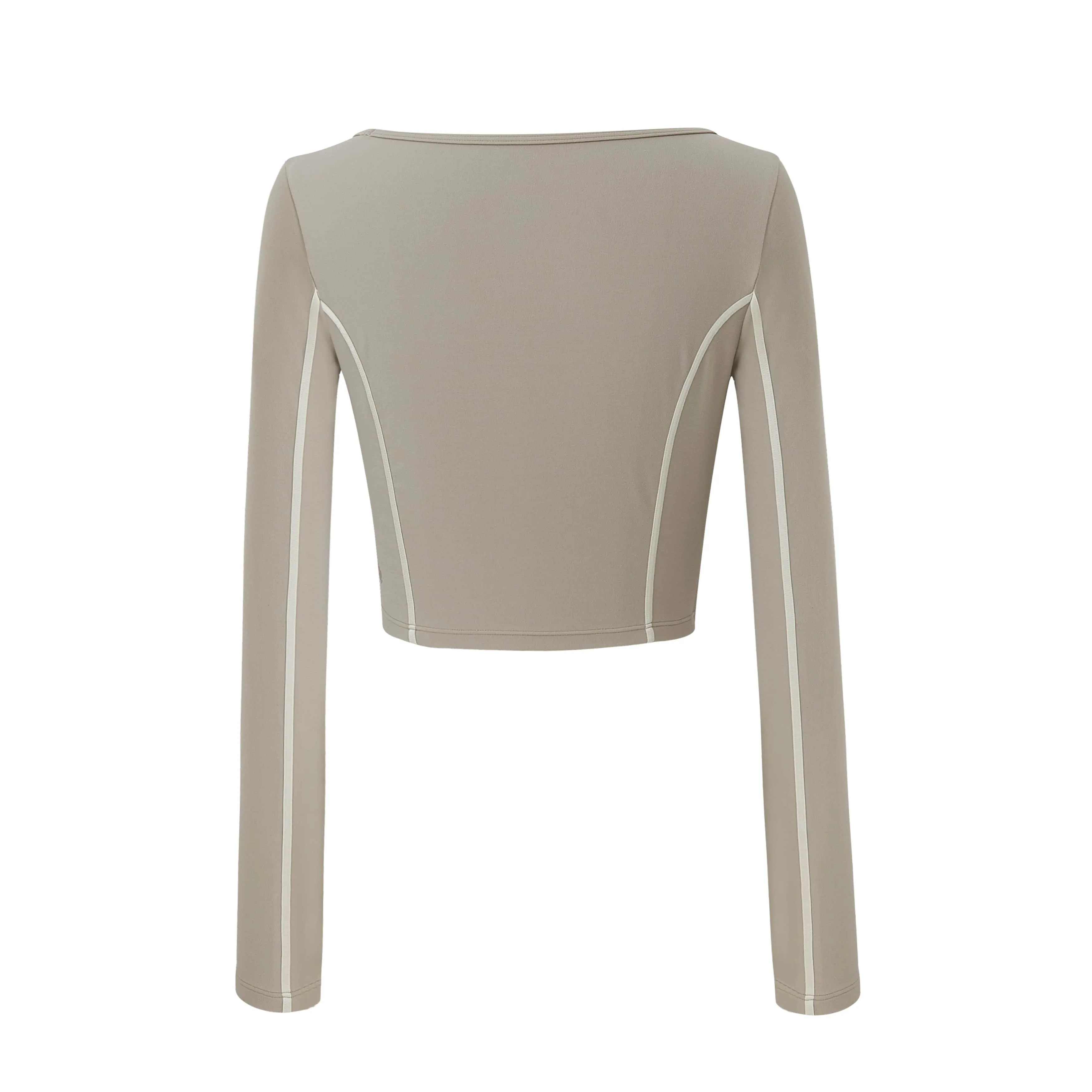 Dance U-Neck Long Sleeve Top