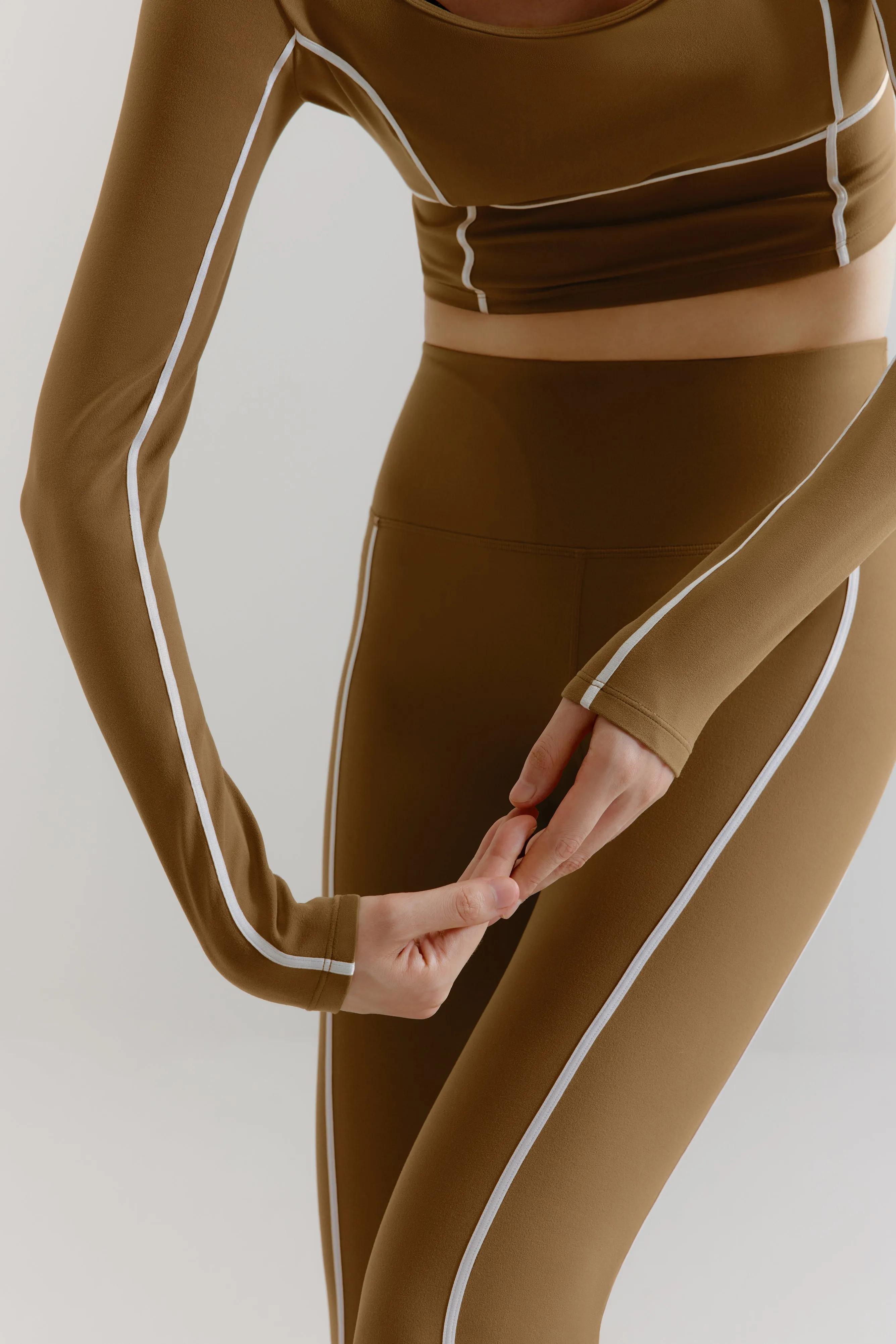 Dance U-Neck Long Sleeve Top
