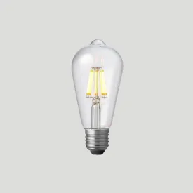 Dimmable E27 LED 12-24V DC | ST64 | 6W | 2700K | SALE