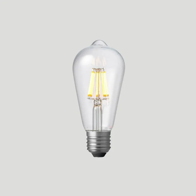 Dimmable E27 LED 12-24V DC | ST64 | 6W | 2700K | SALE