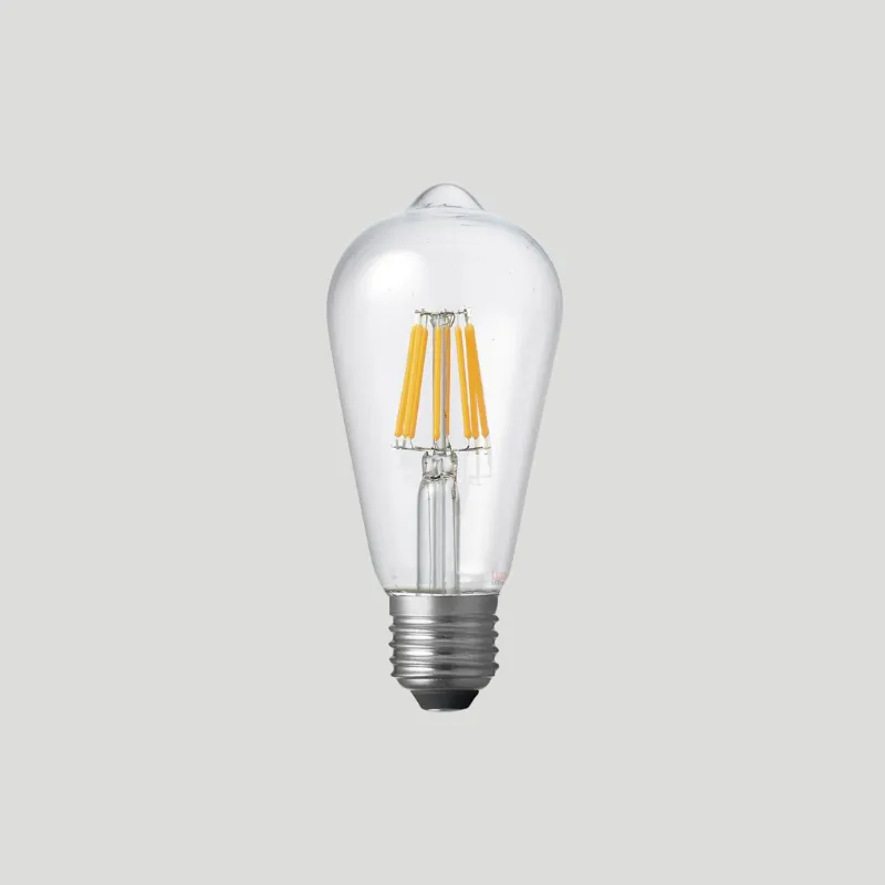 Dimmable E27 LED 12-24V DC | ST64 | 6W | 2700K | SALE