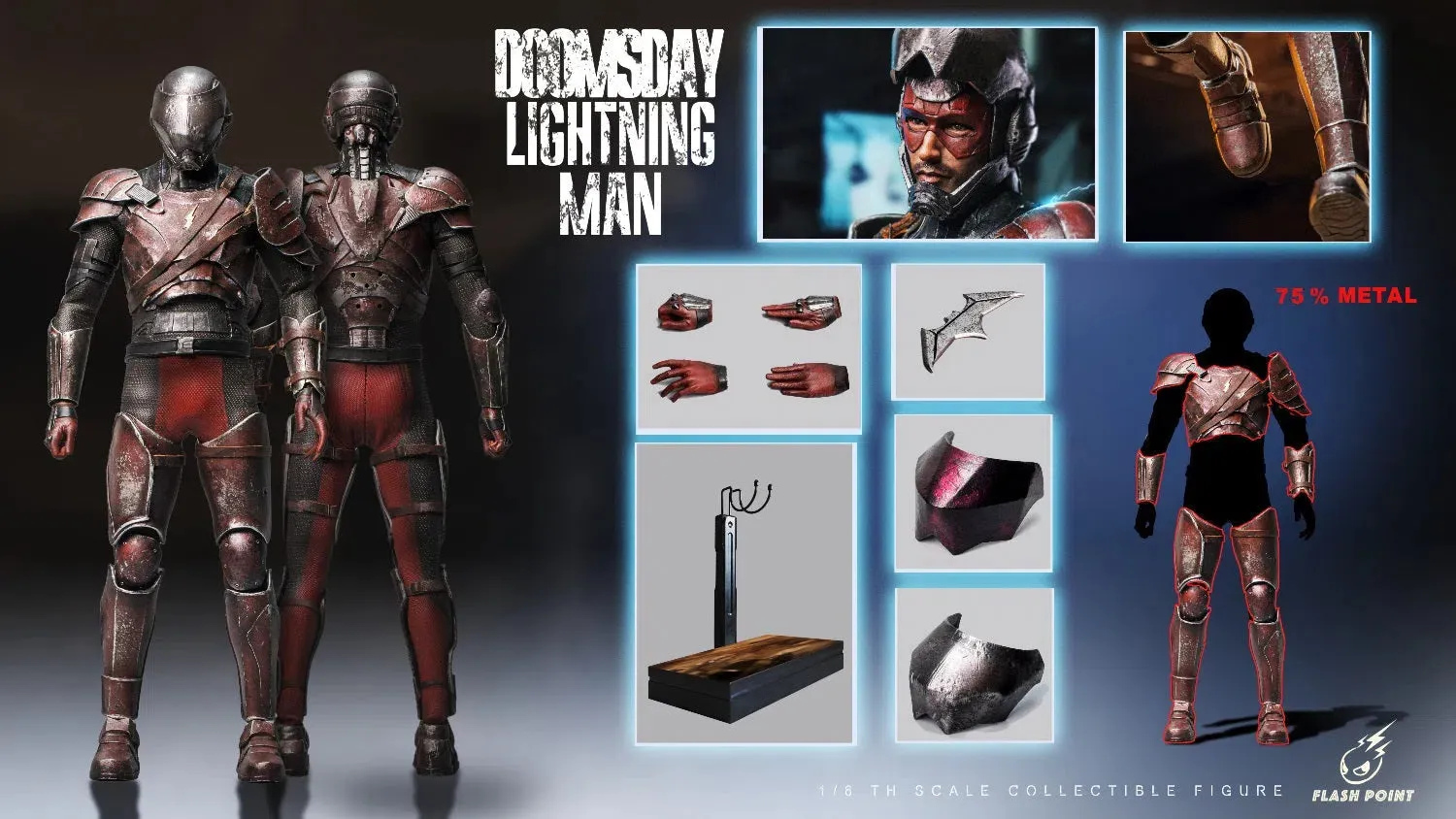 Doomsday Lightning Man: Diecast: Flashpoint Studio: FP-22166