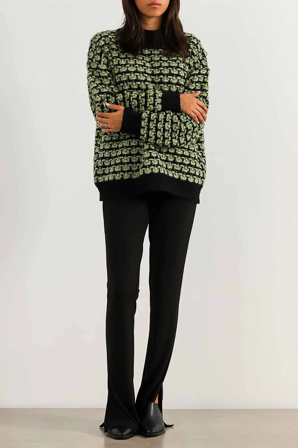FESTIVE TINSEL JUMPER
