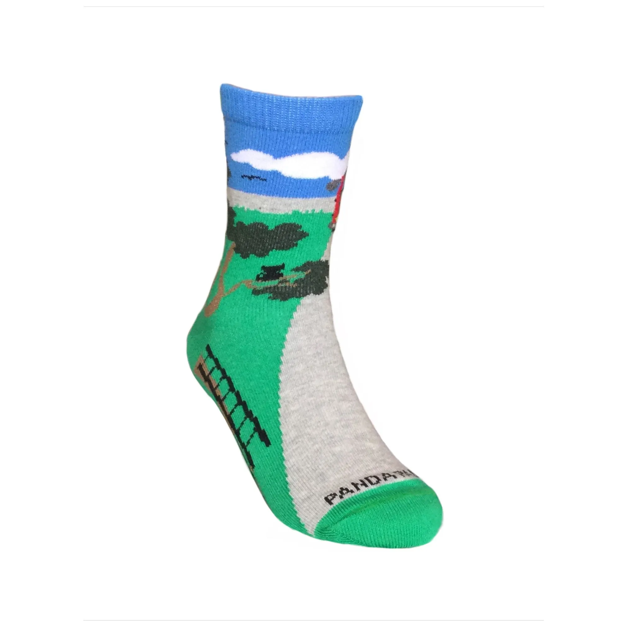 Firetruck Socks from the Sock Panda (Ages 3-7)