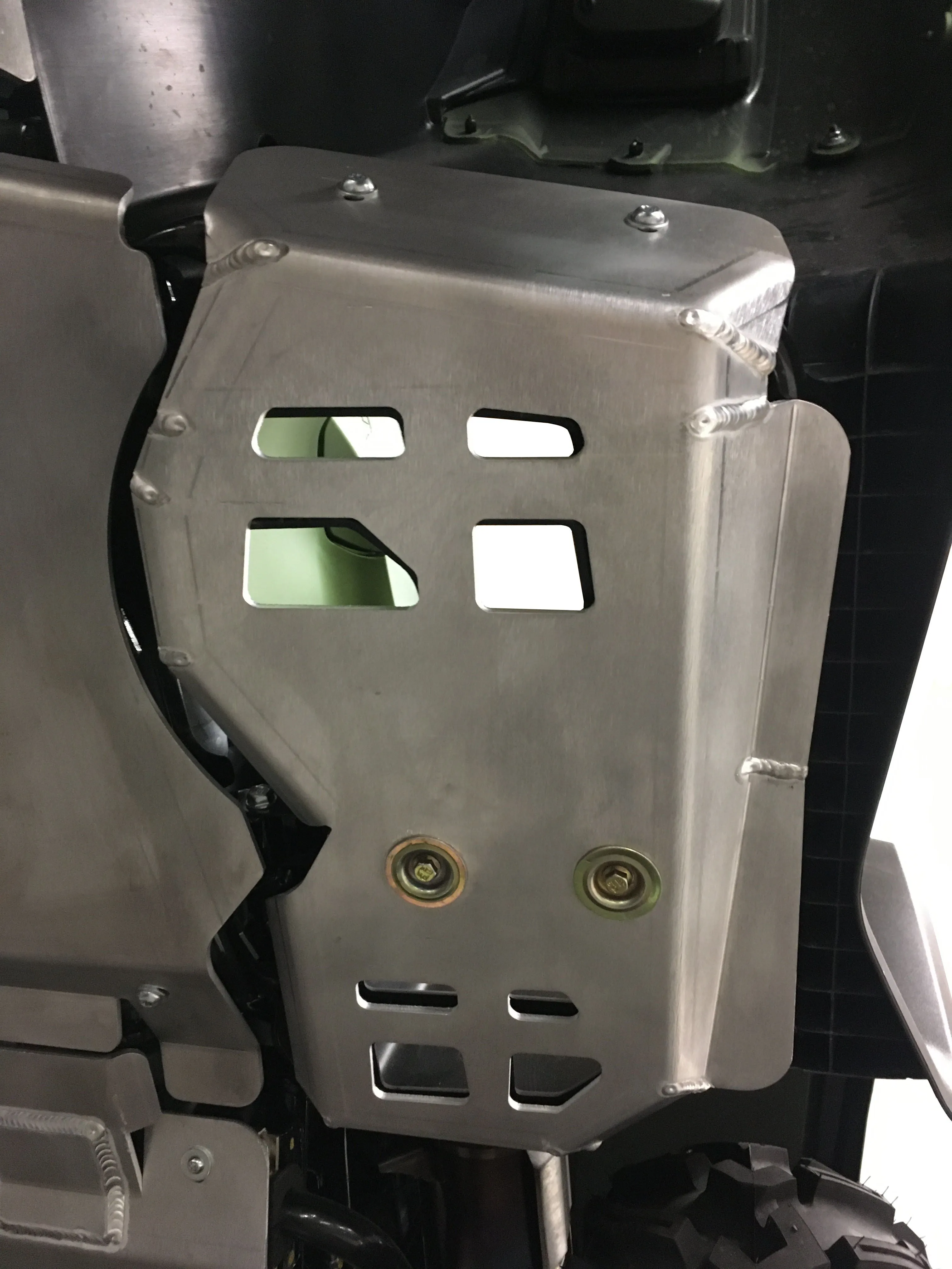 Floor Board Skid Plate Set  |  Honda TRX420 Rancher (Solid Axle)