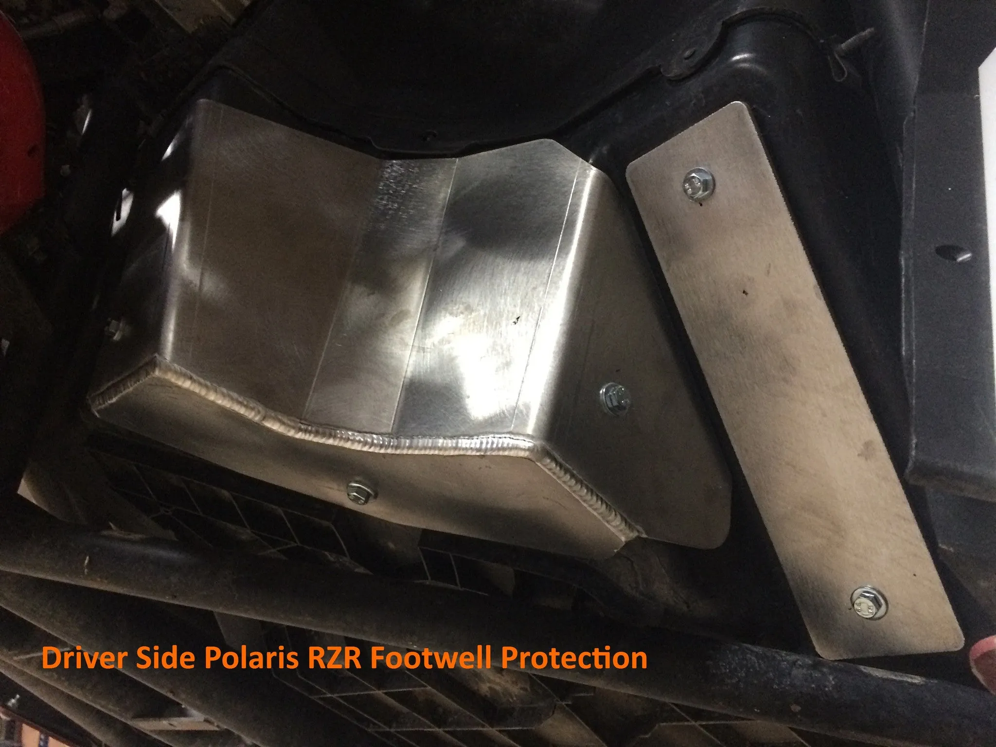 Footwell Skid Plate Set 2018-2021  |  Polaris RZR XP Turbo Dynamix