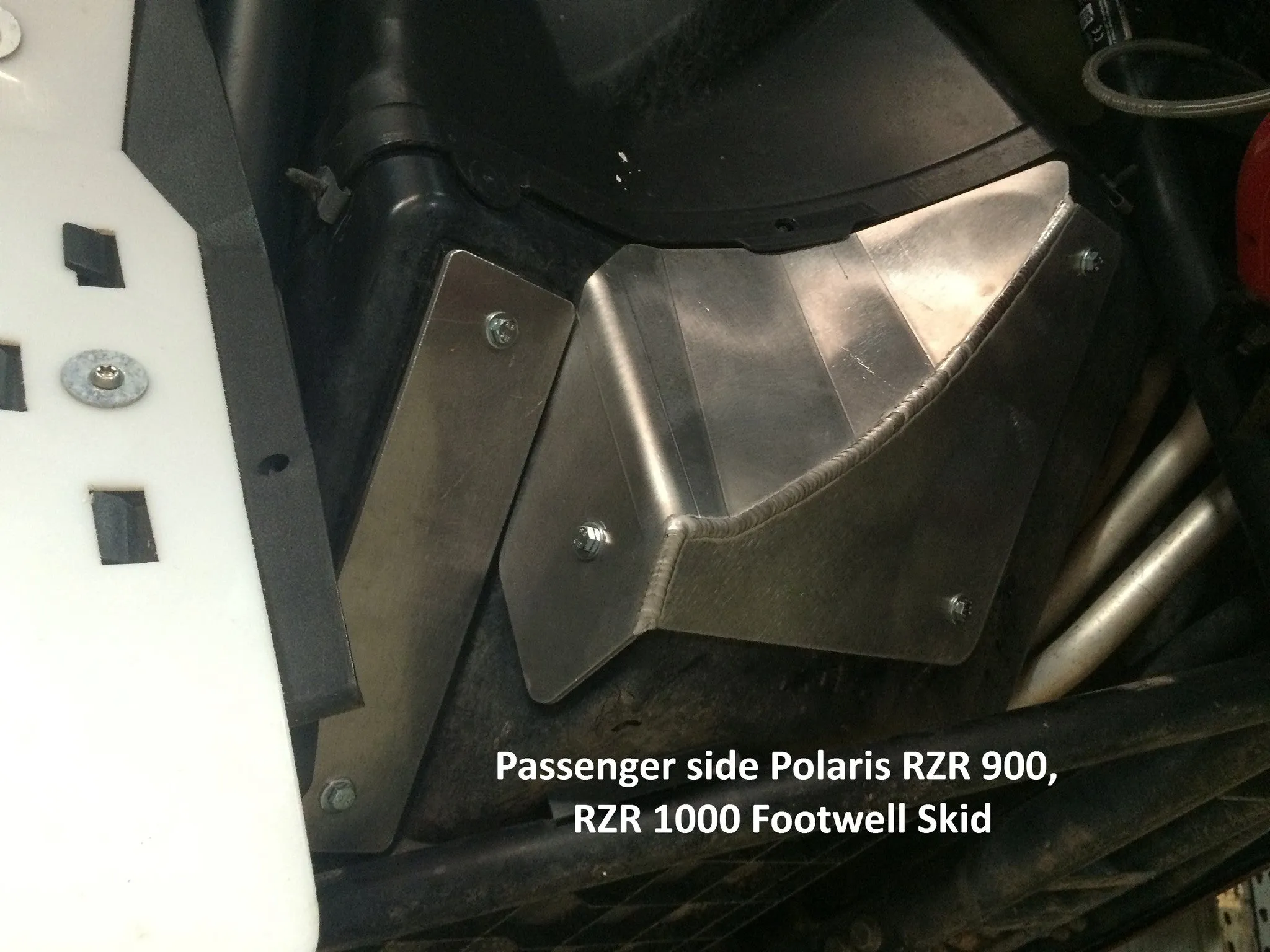 Footwell Skid Plate Set 2018-2021  |  Polaris RZR XP Turbo Dynamix