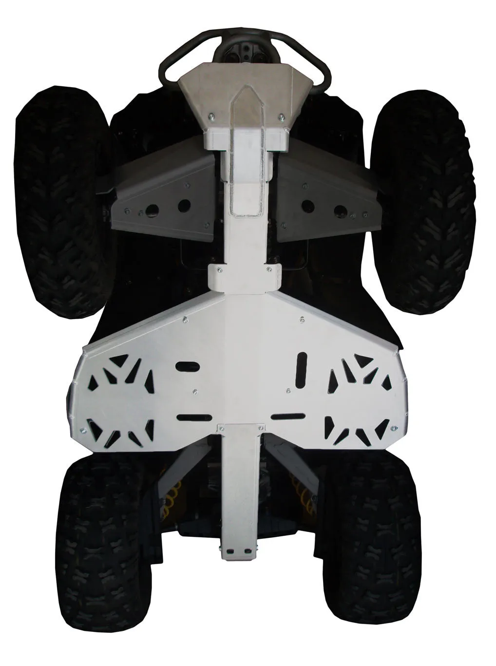 Frame & Floorboard Skid Plate Set  |  Can-Am Renegade 500