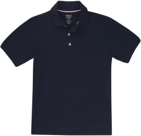 French Toast Boys' Short Sleeve Pique Polo Uniform Shirt (Standard & Husky)