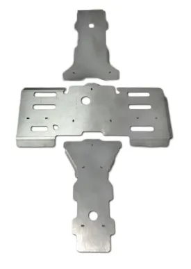 Full Frame Skid Plate Set  |  Arctic Cat 500 Mid-Size