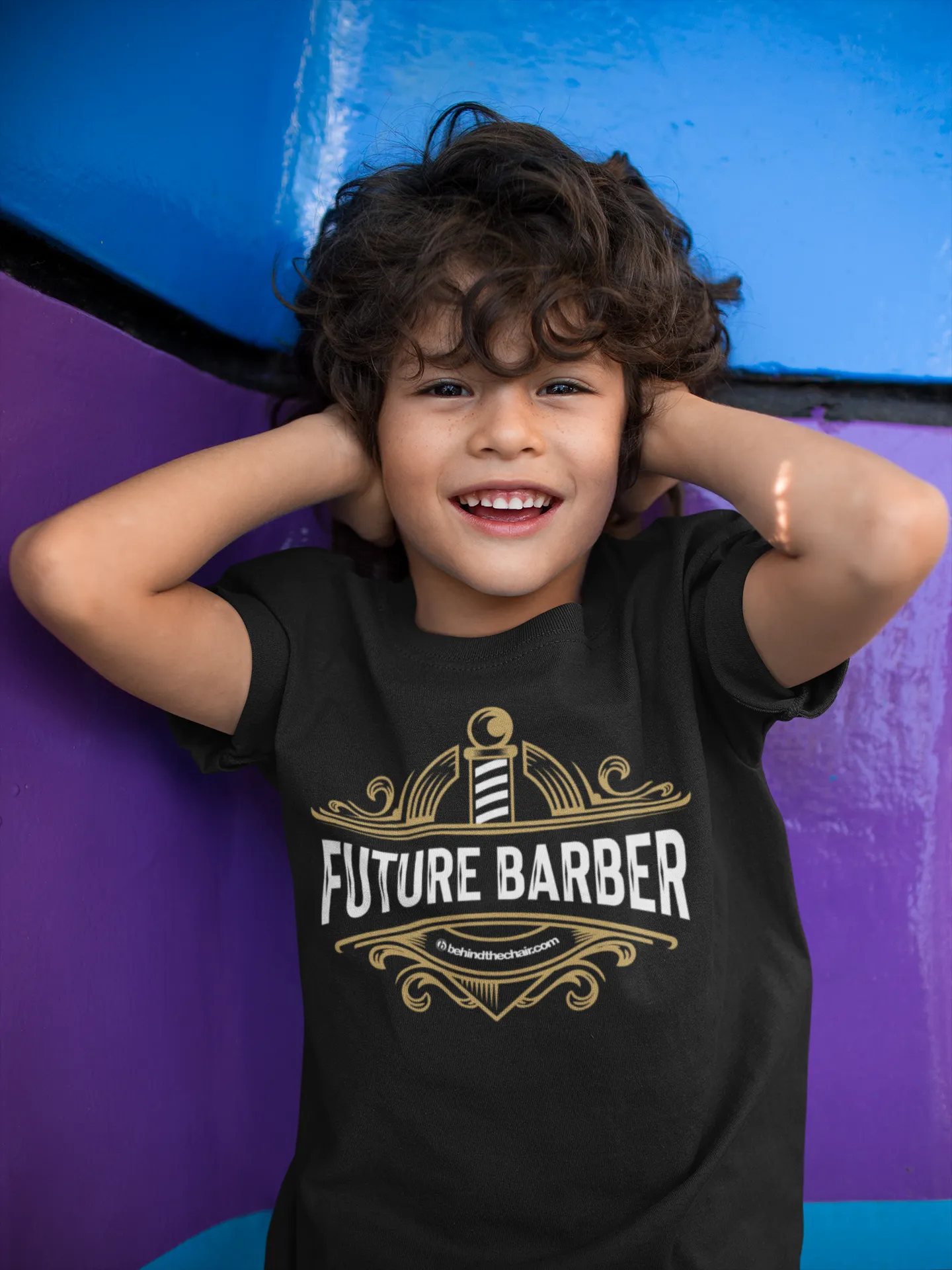 Future Barber Children's T-Shirt