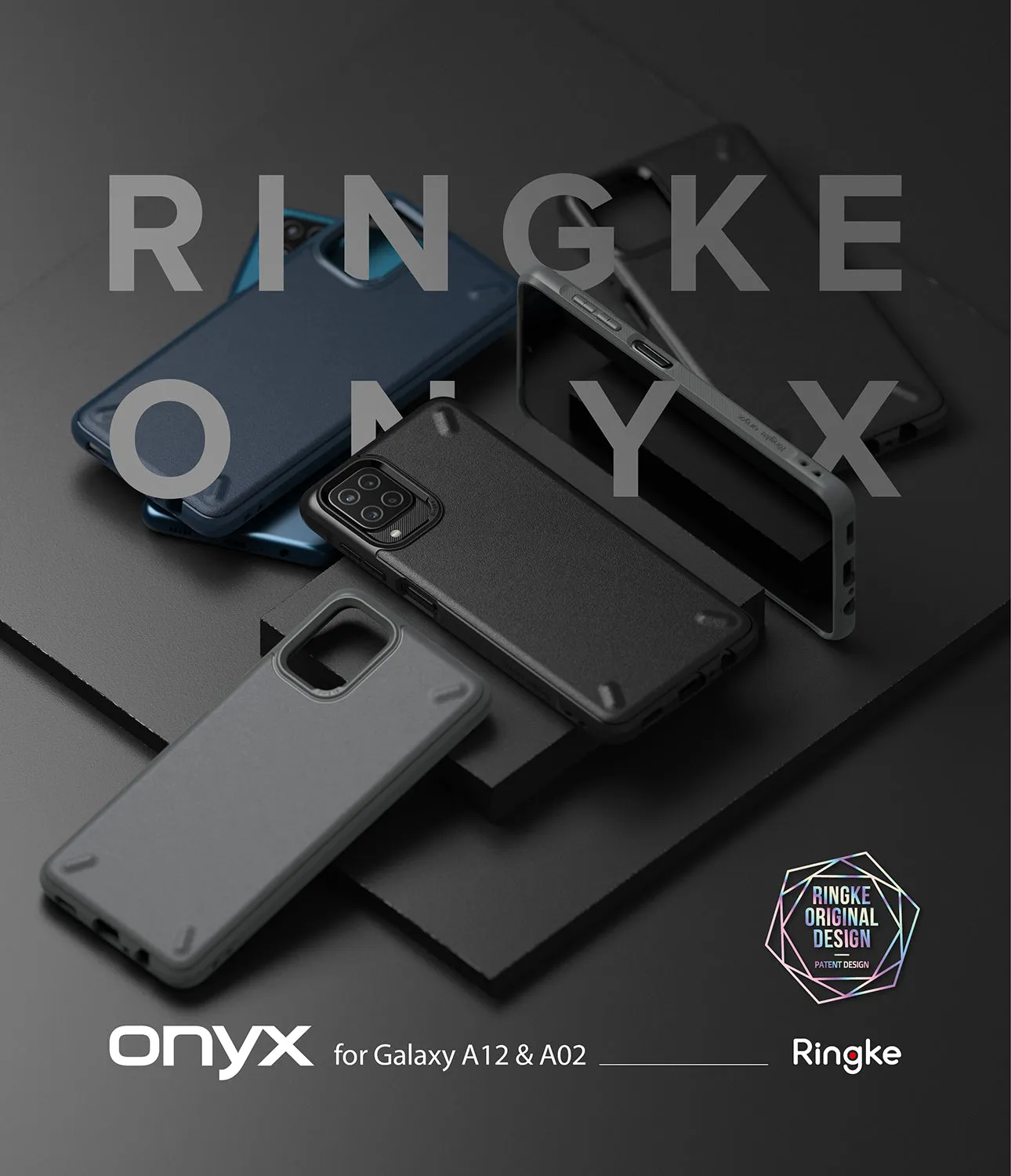 Galaxy A12 / A02 Case | Onyx
