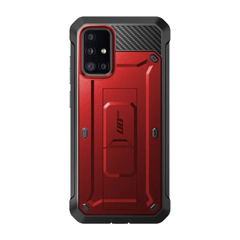 Galaxy A51 5G Unicorn Beetle Pro Rugged Case-Metallic Red