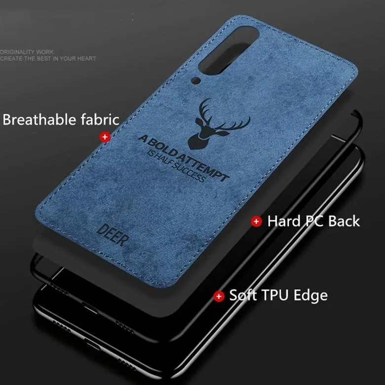 Galaxy A70s Deer Pattern Inspirational Soft Case