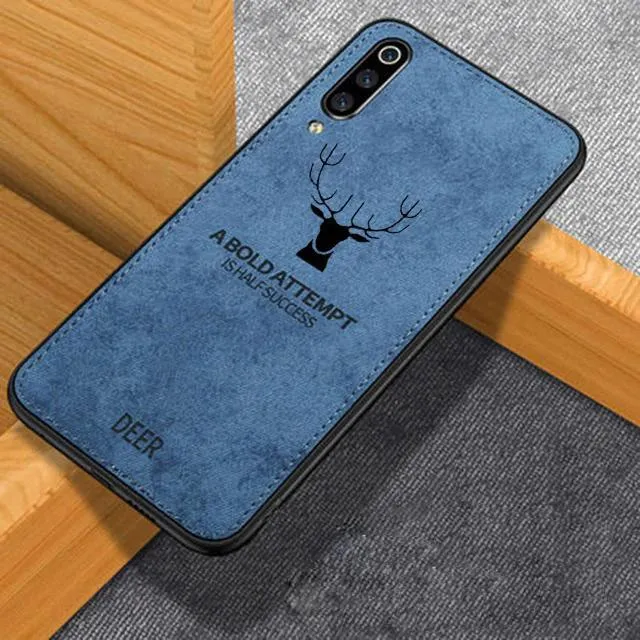 Galaxy A70s Deer Pattern Inspirational Soft Case