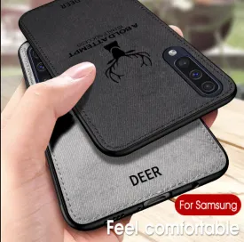 Galaxy A70s Deer Pattern Inspirational Soft Case