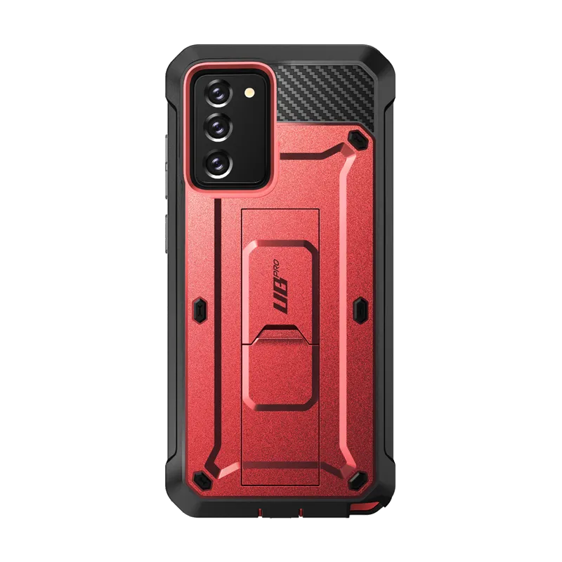 Galaxy Note20 Unicorn Beetle PRO Rugged Holster Case-Metallic Red