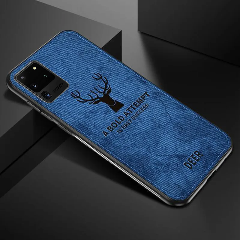 Galaxy S20 Ultra Deer Pattern Inspirational Soft Case (2-in-1 Combo)