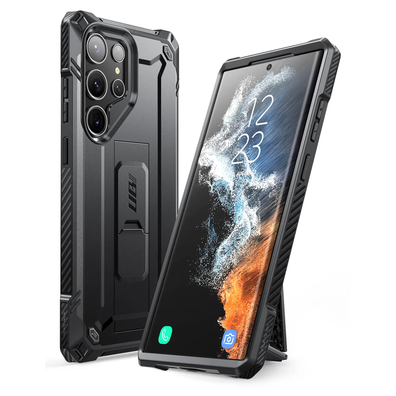 Galaxy S23 Ultra Unicorn Beetle Case-Black