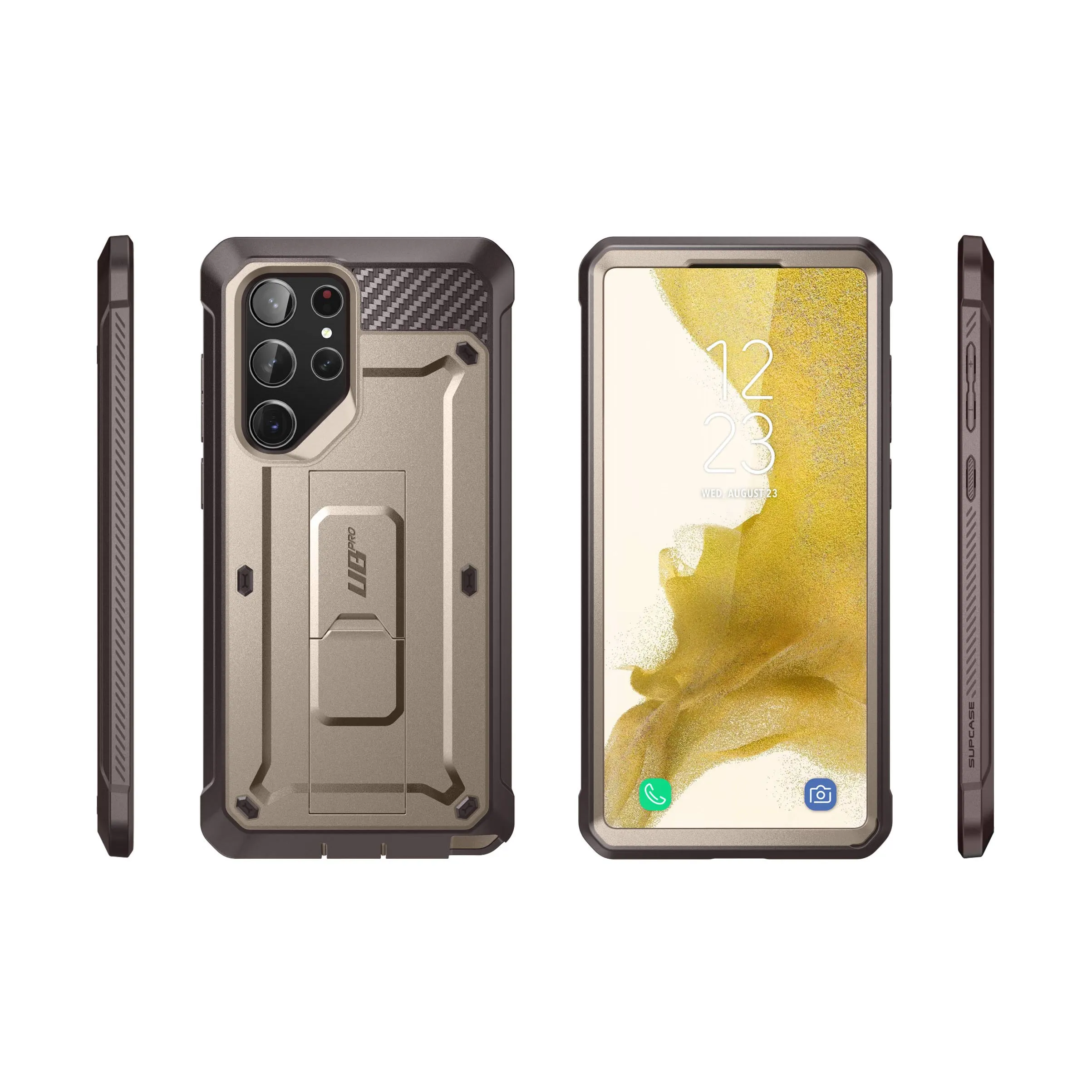 Galaxy S23 Ultra Unicorn Beetle PRO Rugged Case-Cream