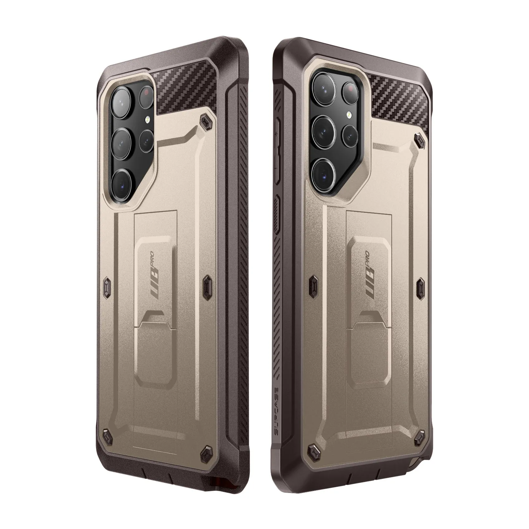 Galaxy S23 Ultra Unicorn Beetle PRO Rugged Case-Cream