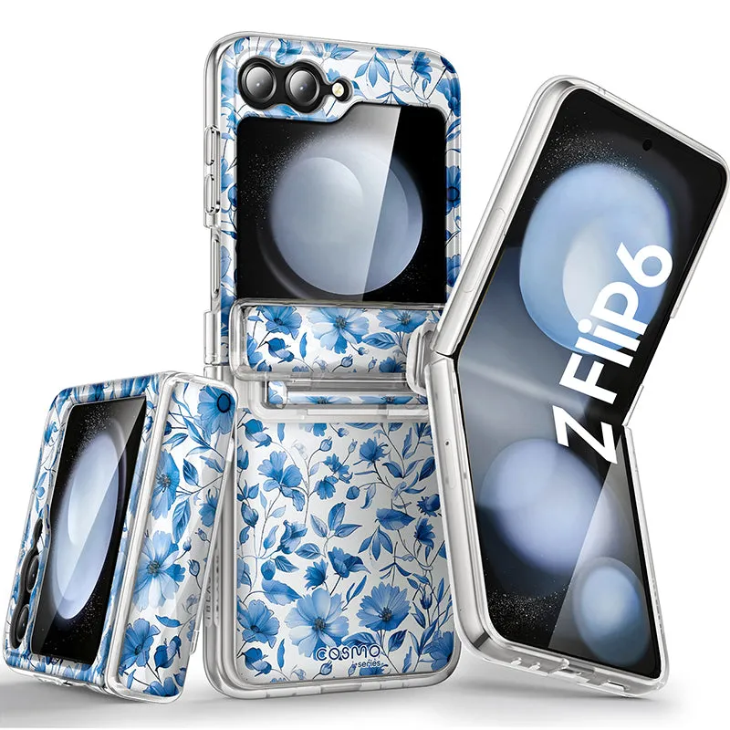 Galaxy Z Flip6 Cosmo - Blue Floral