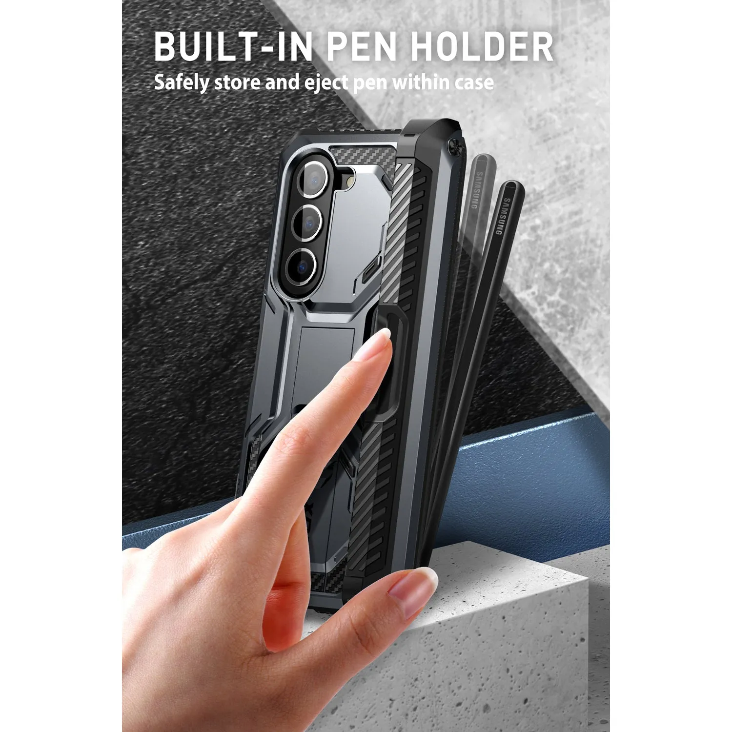 Galaxy Z Fold5 Armorbox - Black