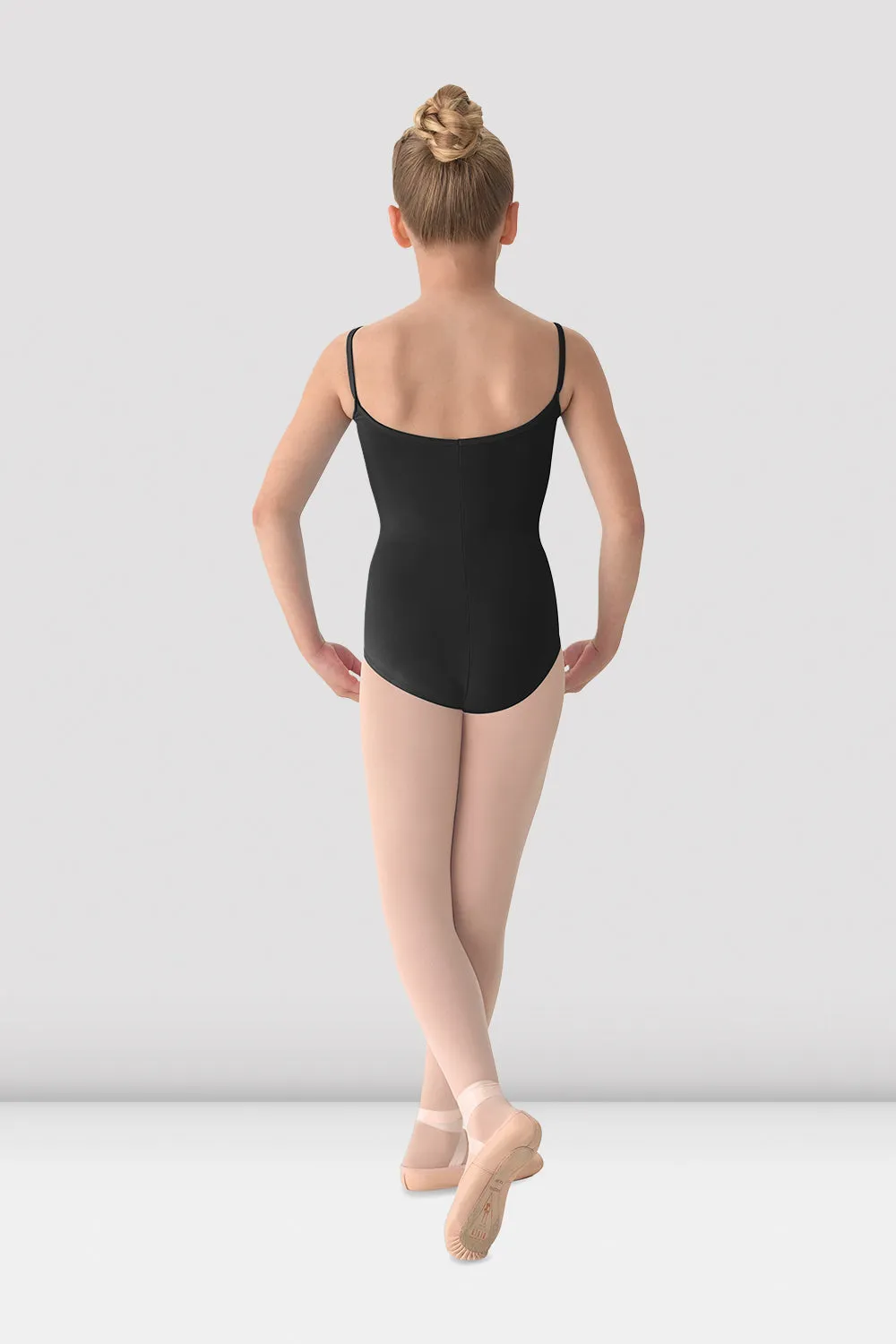 Girls Mirella Princess Seamed Camisole Leotard