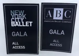 Glee: NYC Ballet Gala and ABC Gala Passes