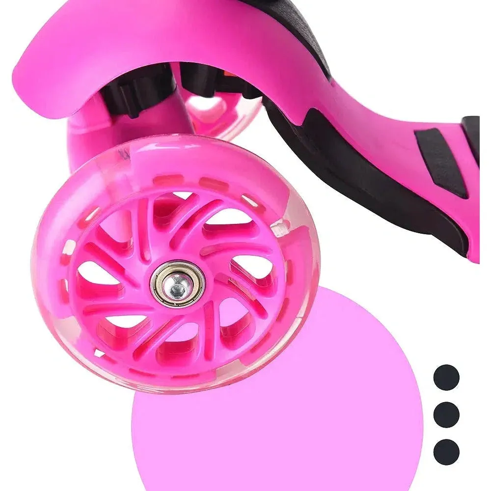 GN Universe 3 Wheeled 2 in 1  Scooter for Kids - Stand & Cruise Child/Toddlers Toy Folding