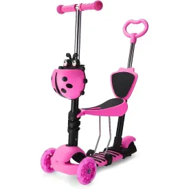 GN Universe 3 Wheeled 2 in 1  Scooter for Kids - Stand & Cruise Child/Toddlers Toy Folding