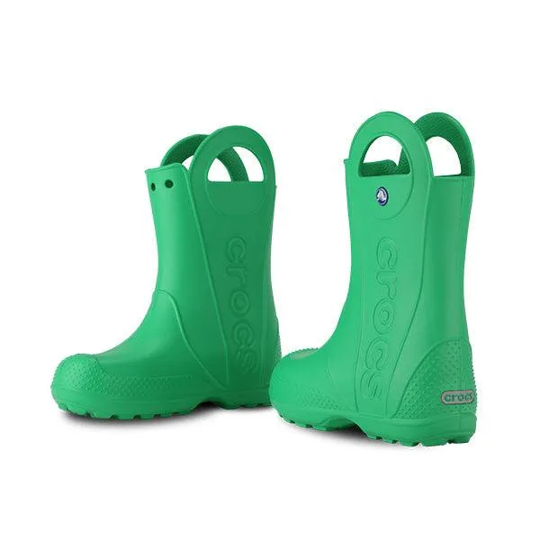 GREEN HANDLE IT KIDS RAINBOOTS FOR UNISEX