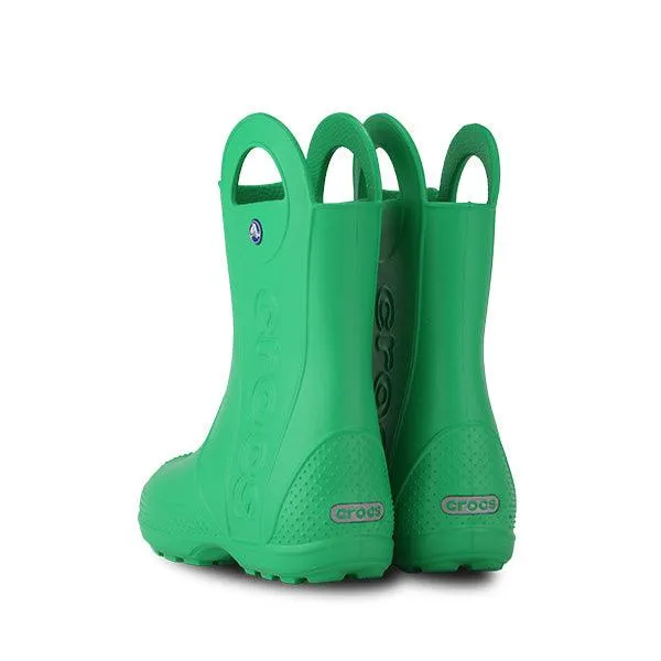 GREEN HANDLE IT KIDS RAINBOOTS FOR UNISEX