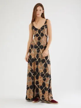 Indian Vera silk long dress