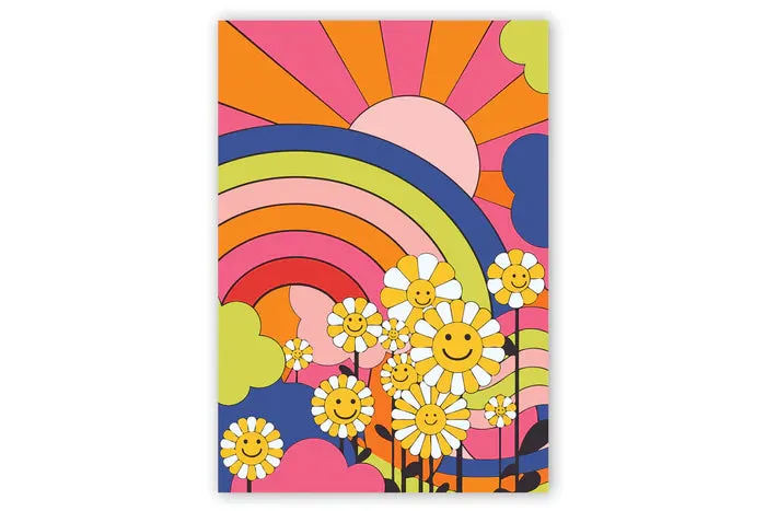 Journey of Something x Kip & Co Kids Paint By Numbers - Flower Power
