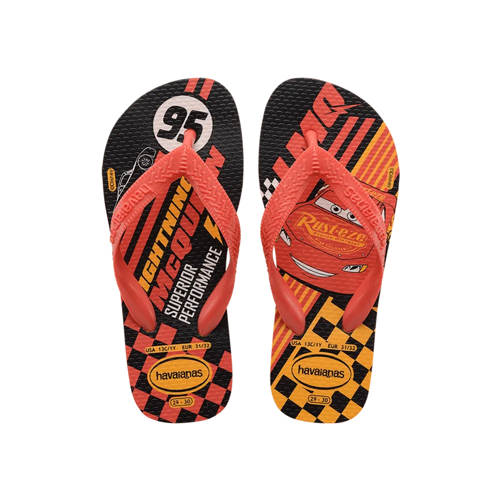Kids Cars Flip Flops